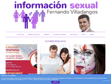 Tablet Screenshot of informacionsexual.com